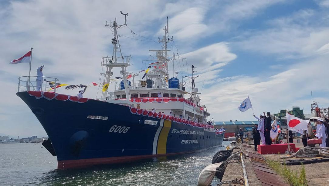 kapal pengawas orca 06 bertolak dari jepang