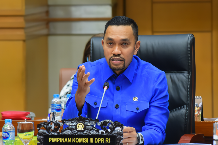 wakil ketua komisi iii dpr ri ahmad sahroni foto jaka nr20240401090233
