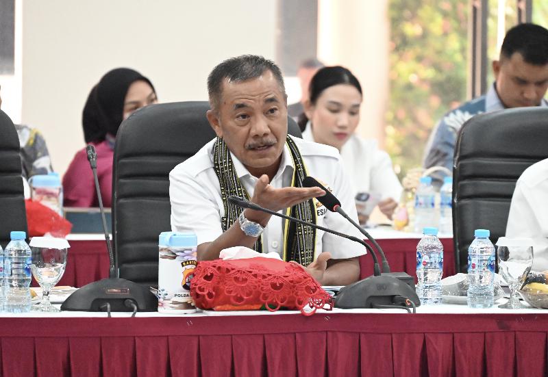anggota komisi iii dpr ri sarifuddin sudding saat mengikuti kunjungan kerja spesifik komisi iii dp20250430091906