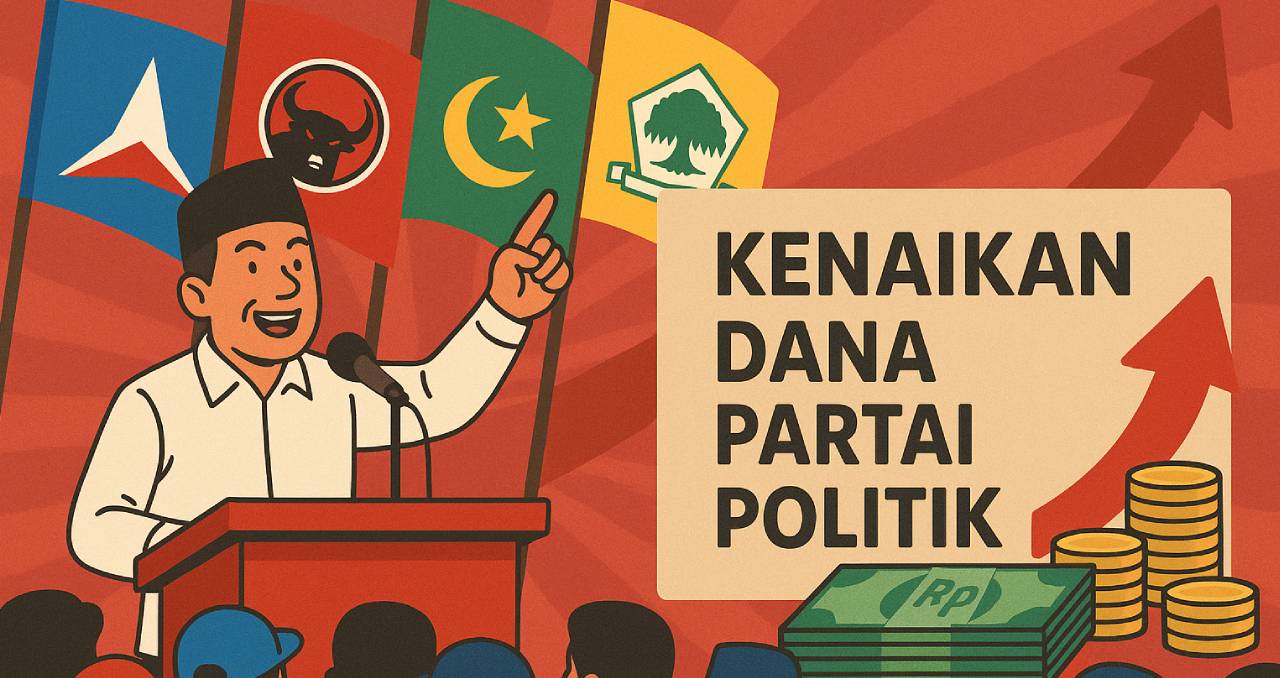 kenaikan dana partai politik